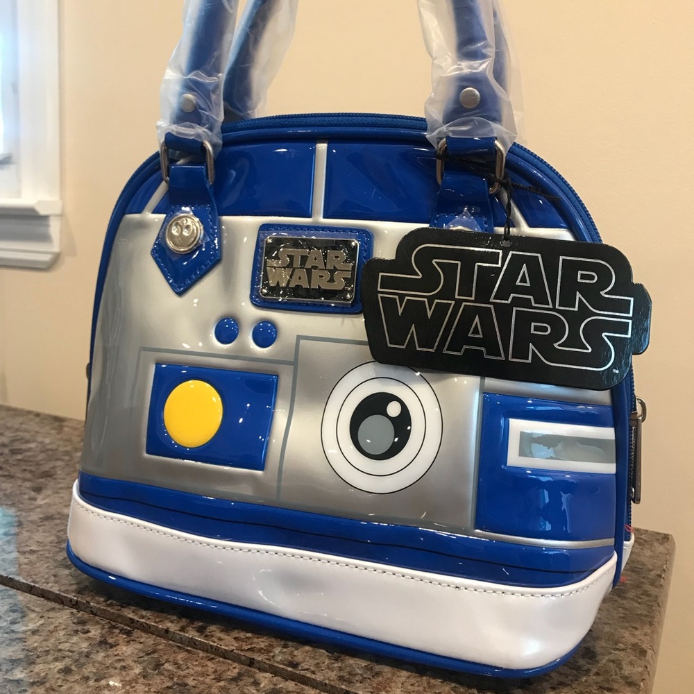 Star Wars R2-D2 Blue/White/Silver Mini Dome Bag